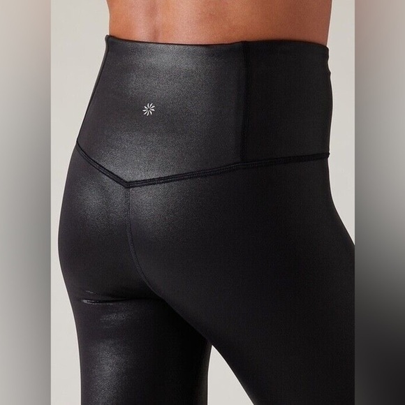Athleta elation shine tight in black women’s size XS - Picture 4 of 11